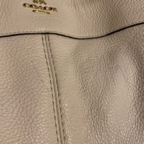 Coach White Leather Bag - Picture 3 of 7